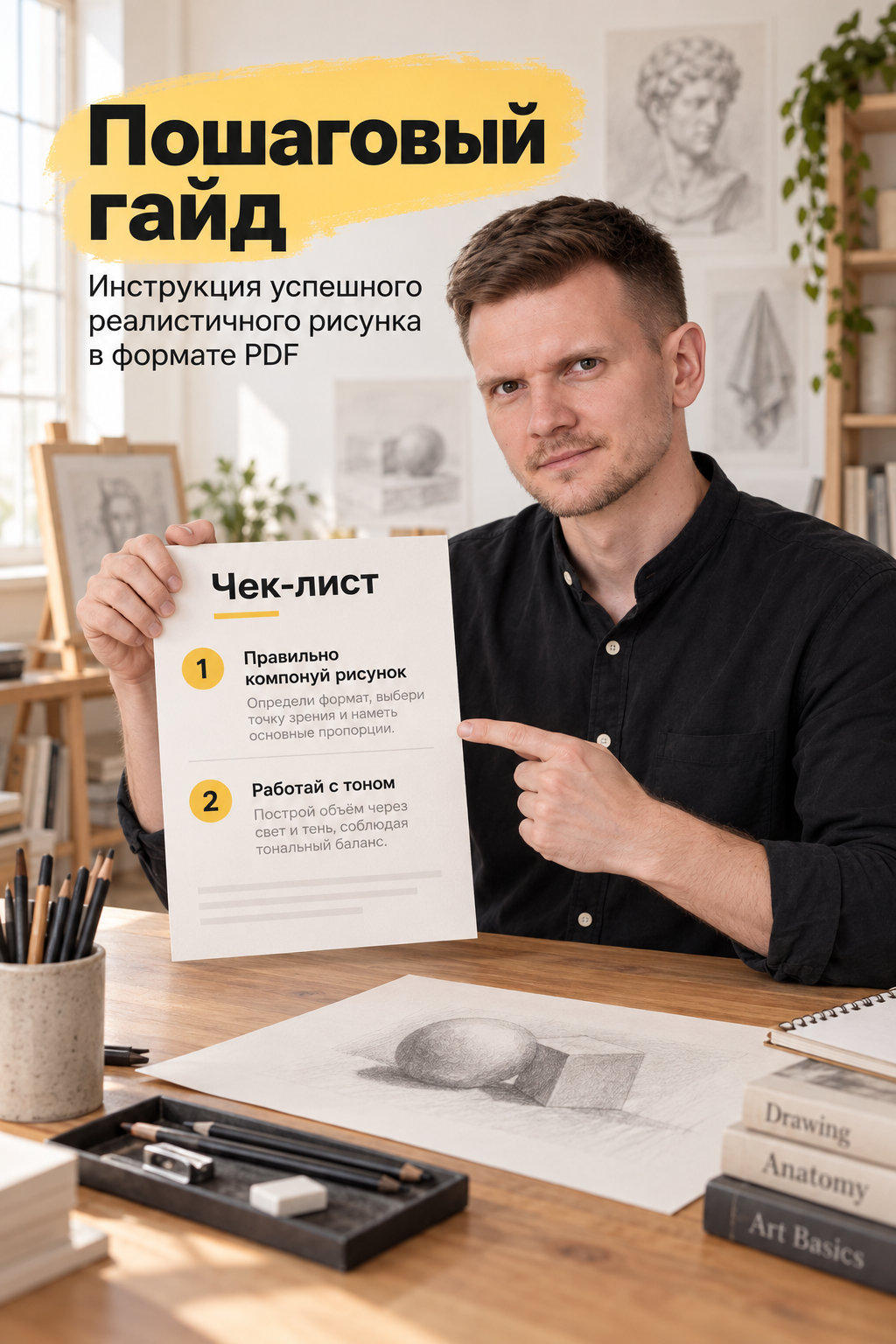 Гайд по реалистичному рисунку в формате PDF